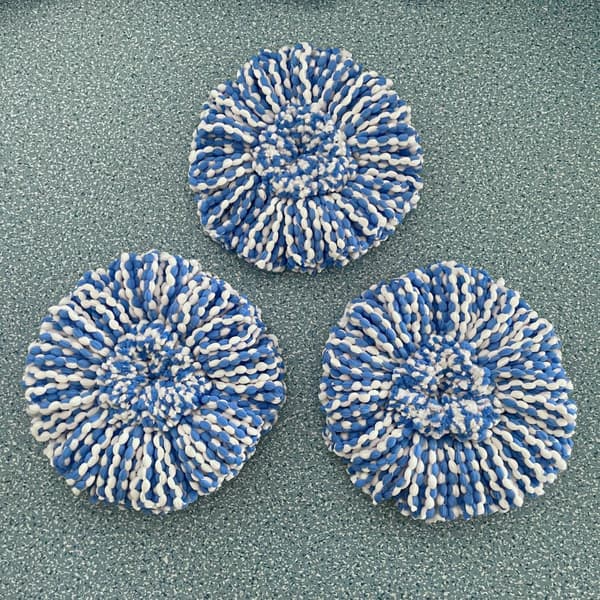 Triangel Spin Mop Ersättningshuvud Flerfärgad