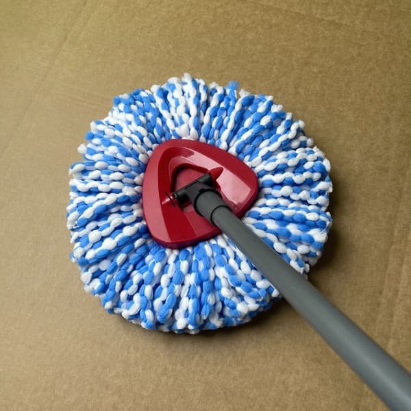 Triangel Spin Mop Ersättningshuvud Flerfärgad