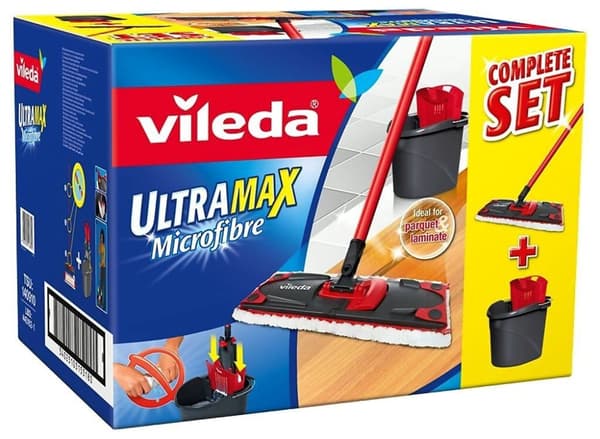 Vileda Ultramax Mopp  - komplett med hink