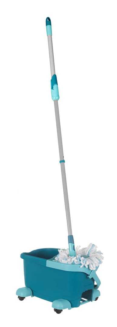 LEIFHEIT Clean Twist Mop Ergo mobilt moppsystem/hink Enkeltank Blå