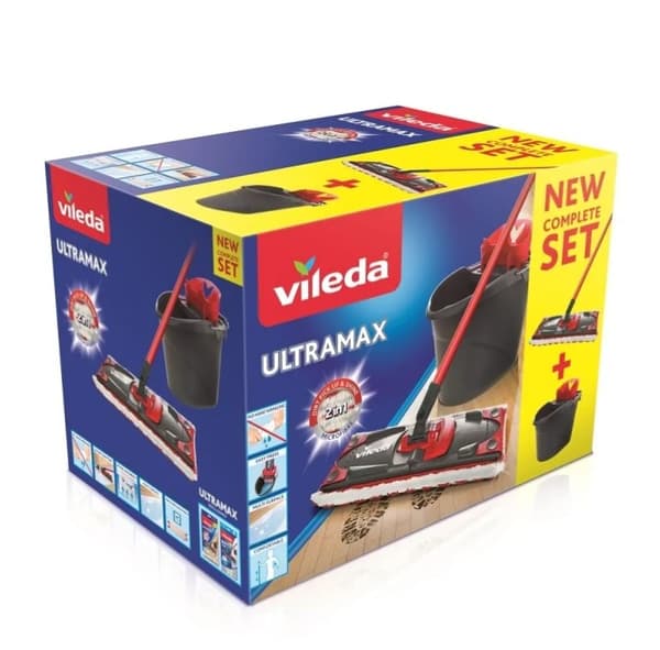 Moppi & Kauhajärjestelmä Vileda Ultramax Box