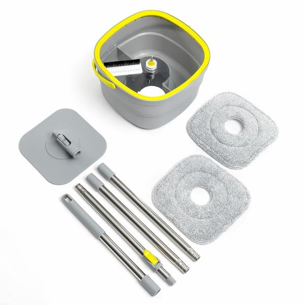 Roterande Mopp med Vattenavskiljande Hink - Effektiv rengöring med Selimop InnovaGoods. Lätt att använda för rena golv.