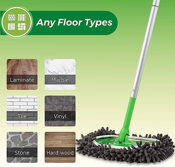 INF Swiffer mopp ersättande tygskydd 4-pack