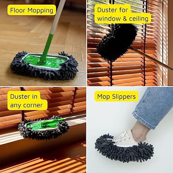 INF Swiffer mopp ersättande tygskydd 4-pack