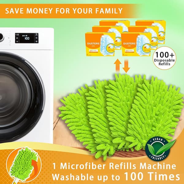 INF Chenille Duster moppklut