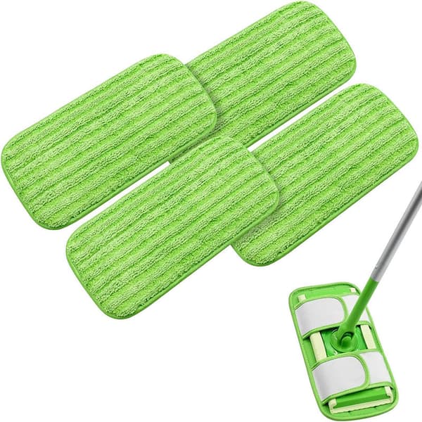 INF Erstatningsmoppepuder med mikrofiber med ører
