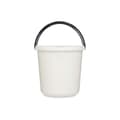 Miniatyrbillede 3 af 4: Spand med hanke Hvid Antracit 10 L (18 enheder)