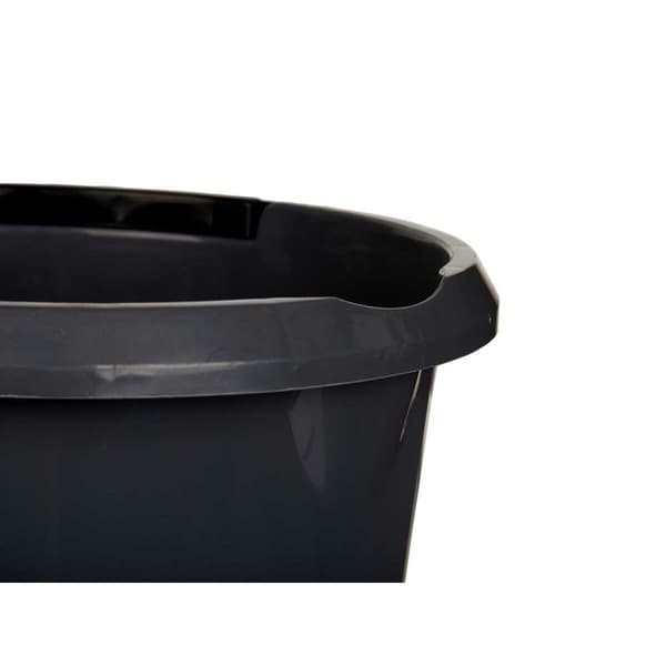 Spand med hanke Grå Antracit 10 L (18 enheder)
