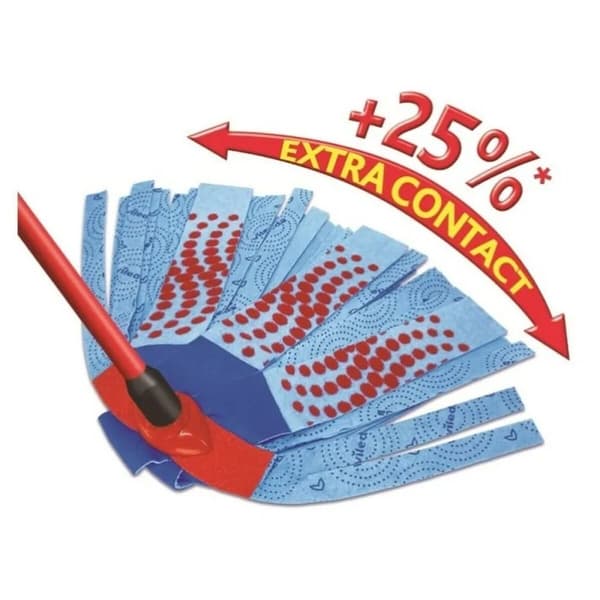 Reservdel Vileda 3Action Velour XL Mopp Polyamid Polyester Cellulóz (1 antal)