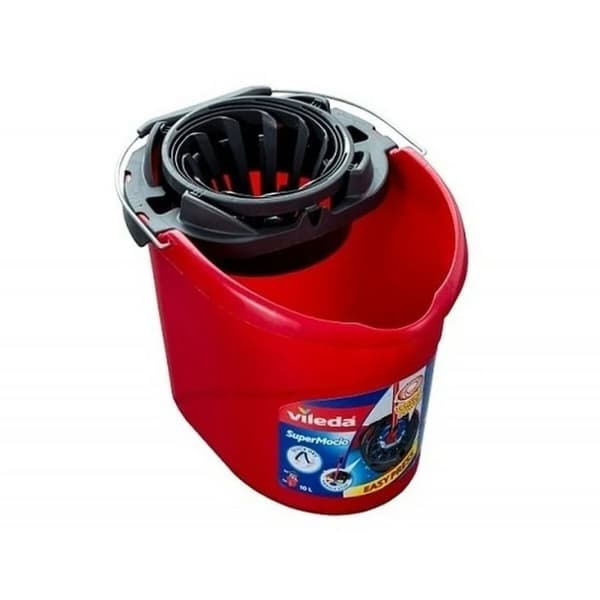 Gulvspand Vileda SuperMocio Rød 30 x 29 x 38 cm 10 L