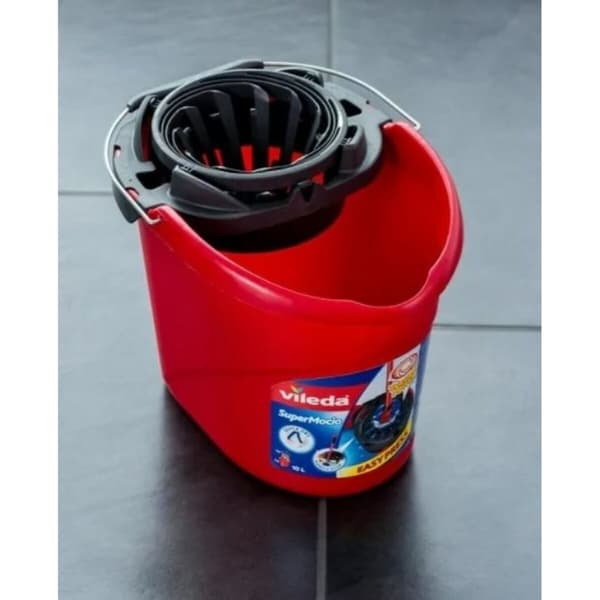 Gulvspand Vileda SuperMocio Rød 30 x 29 x 38 cm 10 L