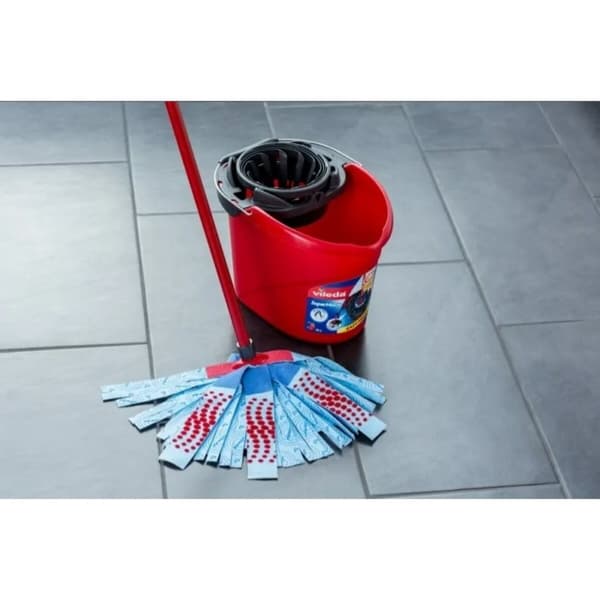 Udskifter Vileda 3Action Velour XL Gulvmoppe Polyamid Polyester Celuloza (1 enheder)