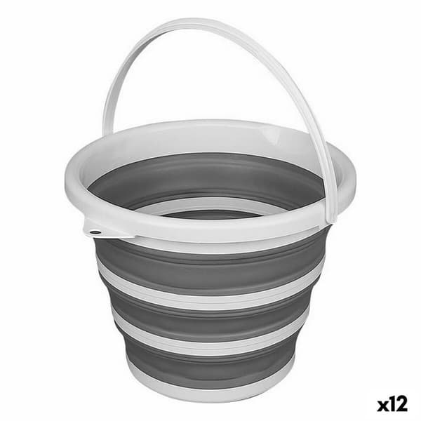 Kahvallinen sanko Confortime 10 L 34 x 33 x 25 cm (12 osaa)
