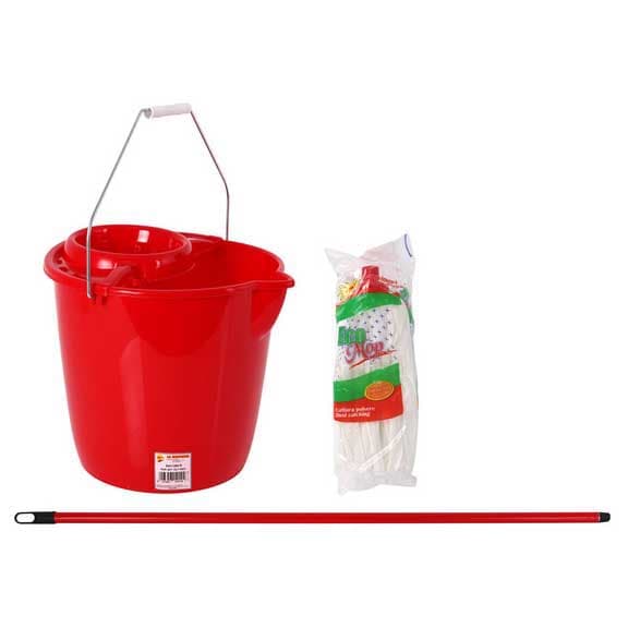 Kety Hink+sill+pinne+mopp 12l