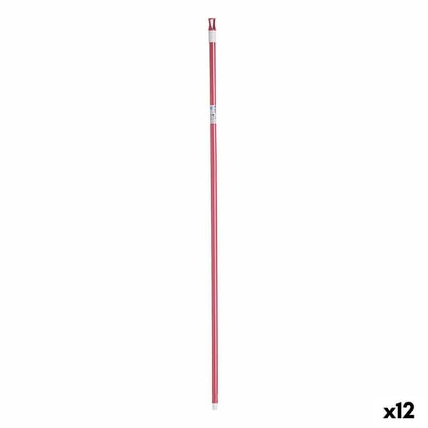 Sopborstskaft 2,3 x 130 x 2,3 cm Rosa Metall (12 antal)