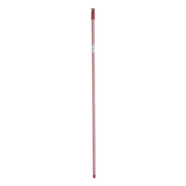 Sopborstskaft Ränder 2,3 x 130 x 2,3 cm Röd Metall (12 antal)