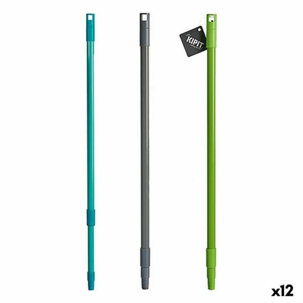 Sopborstskaft Kipit CC16890-B Metall Plast 120 cm Utdragbar (12 antal)