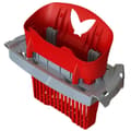 Pikkukuva 3 / 5: Siivoussanko Vileda Ultramax Musta Punainen Muovinen 10 L 38 x 38 x 38 cm