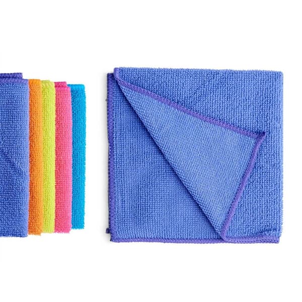 Rengöringstrasor Multicolour 30 x 30 x 0,02 cm (12 antal)