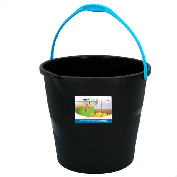 Kahvallinen sanko Colorbaby Musta 10 L 29,5 x 26 x 28,5 cm (6 osaa)