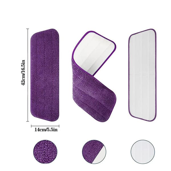 INF Swiffer PowerMop Refill Mikrofiber Moppdynor Lila