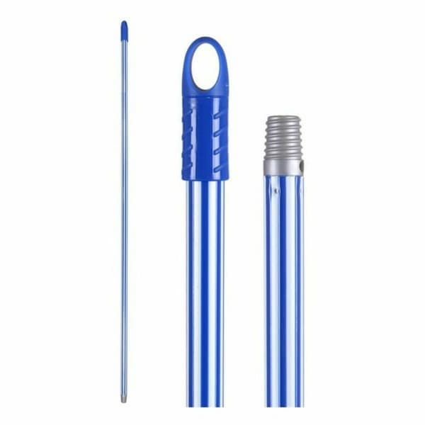 Sopborstskaft Supernet Vit 140 x 2 cm - Röd