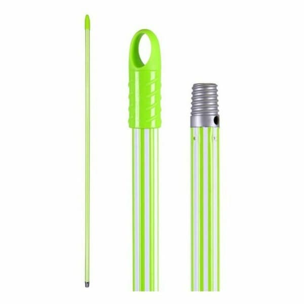 Sopborstskaft Supernet Vit 140 x 2 cm - Röd