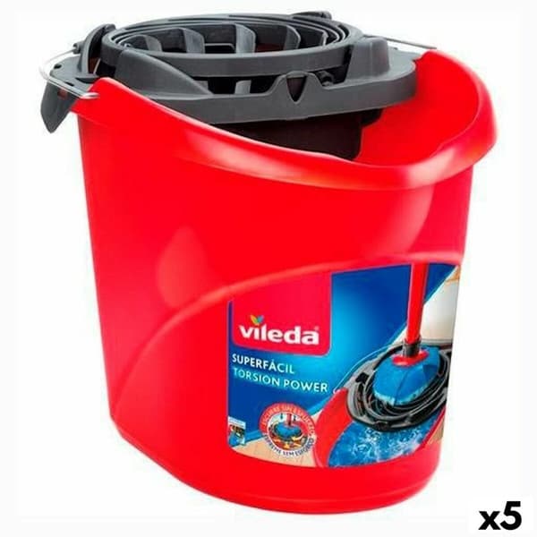 Siivoussanko Vileda Punainen 10 L (5 osaa)