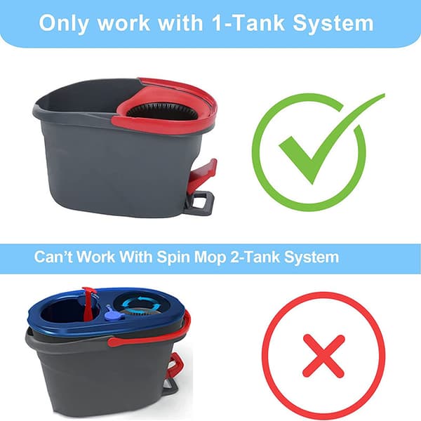 INF Ersättningsmoppdukar för O-Cedar Vileda mopphuvuden 4-pack