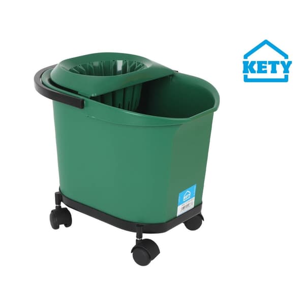 Siivoussanko Kety Vihreä 16 L 40,5 x 30 x 35 cm (6 osaa)
