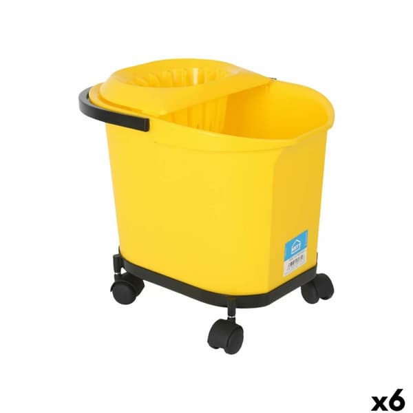 Siivoussanko Kety Keltainen 16 L 40,5 x 30 x 35 cm (6 osaa)