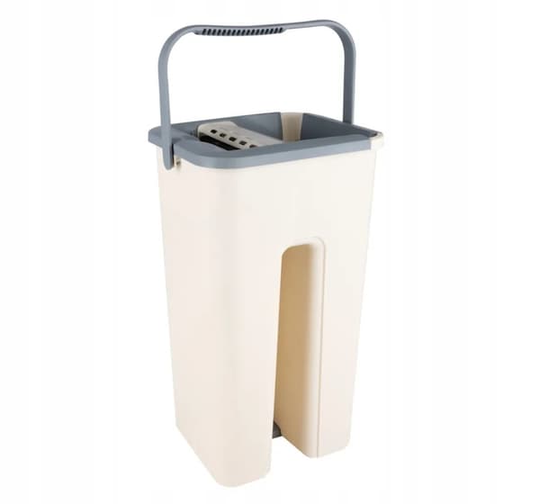PLAT MOPP 33 CM 3 INSÄTTNINGAR TVÅKAMMARSHINK - Snabb och ren rengöring