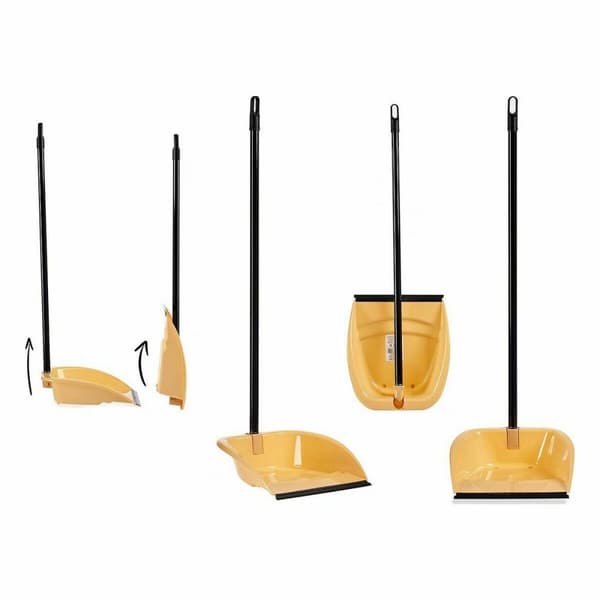 Skyffel Hopfällbar Kräm PVC Metall 28,5 x 87,5 x 31 cm (12 antal)