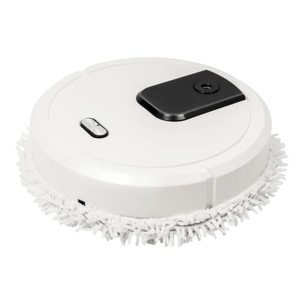 Kostea ja kuiva moppauskone, 1200mAh akku, USB-lataus, 645,83 ft² kattavuus,VALKOINEN