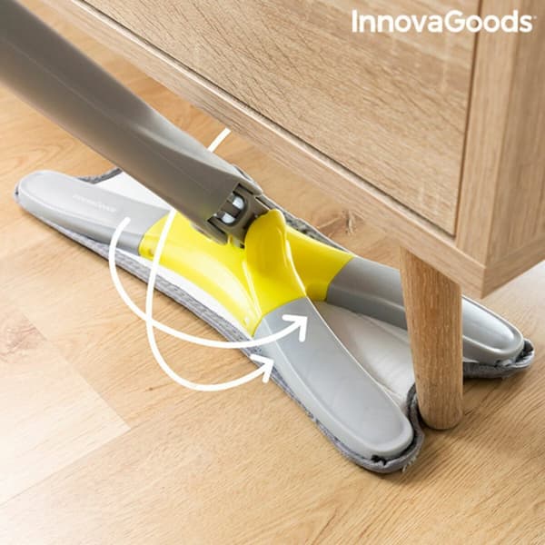 BRUGT Mikrofiber gulvmoppe med automatisk vridefunktion type X Twop InnovaGoods (Refurbished A)