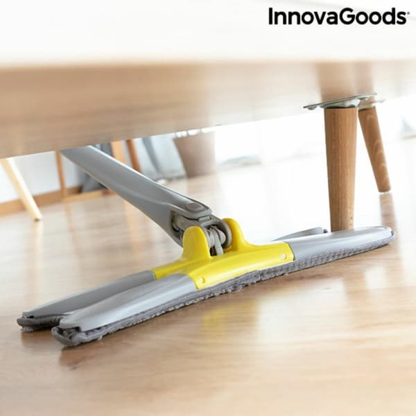 BRUGT Mikrofiber gulvmoppe med automatisk vridefunktion type X Twop InnovaGoods (Refurbished A)