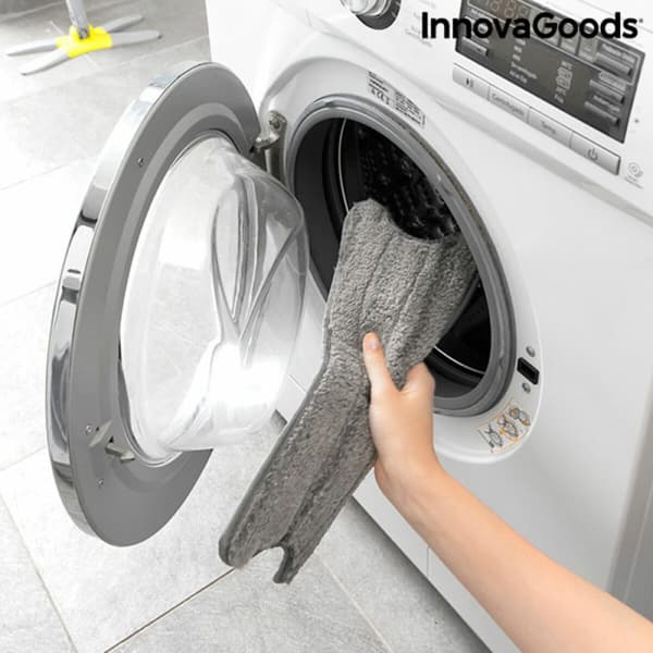 BRUGT Mikrofiber gulvmoppe med automatisk vridefunktion type X Twop InnovaGoods (Refurbished A)