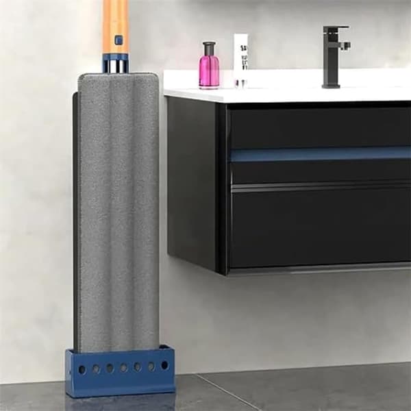 Bomclap Microfiber Mop Flat Suuri veden imeytyminen märkä ja kuiva kaksinkäyttö säädettävä ruostumattomasta teräksestä pitkä kahva 360 pyörivä vedenpo