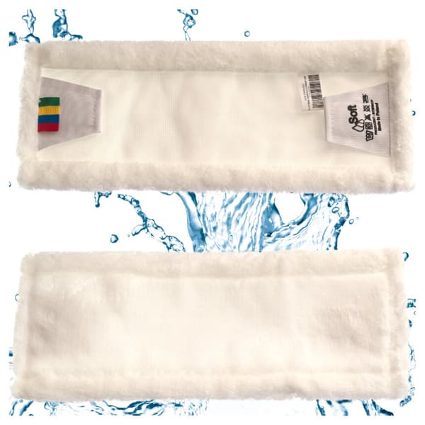 Platt moppklippare 40 cm mikrofiber standard (MMLST4)
