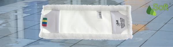Plattmopp 40 cm mikrofiber MJUK Standard (MMLSW4)