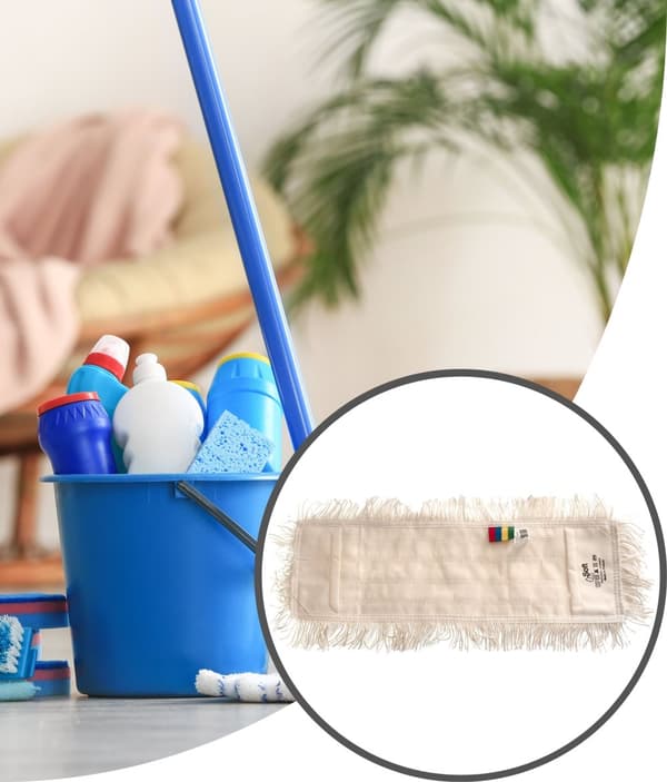 Platt fickmopp 50 cm MJUK Standard (MW15)
