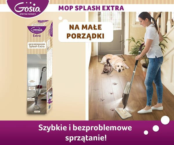 Gosia Splash Extra Mopp Med Spruta 6057..