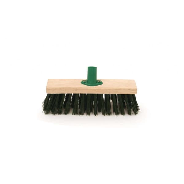 Bentley PVC kvast med fäste Green 28cm