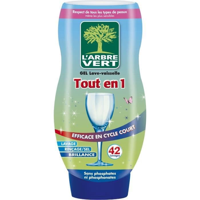 L'Arbre Vert All-in-1 Diskmaskin Gel 42 tvättar 720 ml