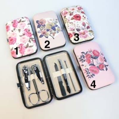 Manikyrset Nagelvård Sax Nagelsax pincett fil mm 6st delar
