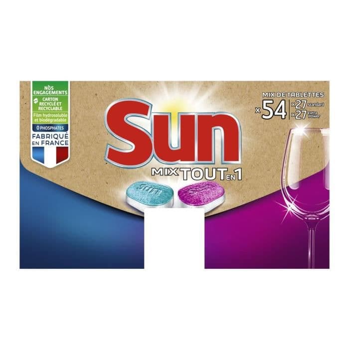 SUN Letterbox Opvaskemaskine tabletter - 54 Vask - 0,945 kg