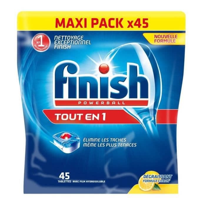 FINISH Lemon Power Ball opvaskemaskine tablet x45