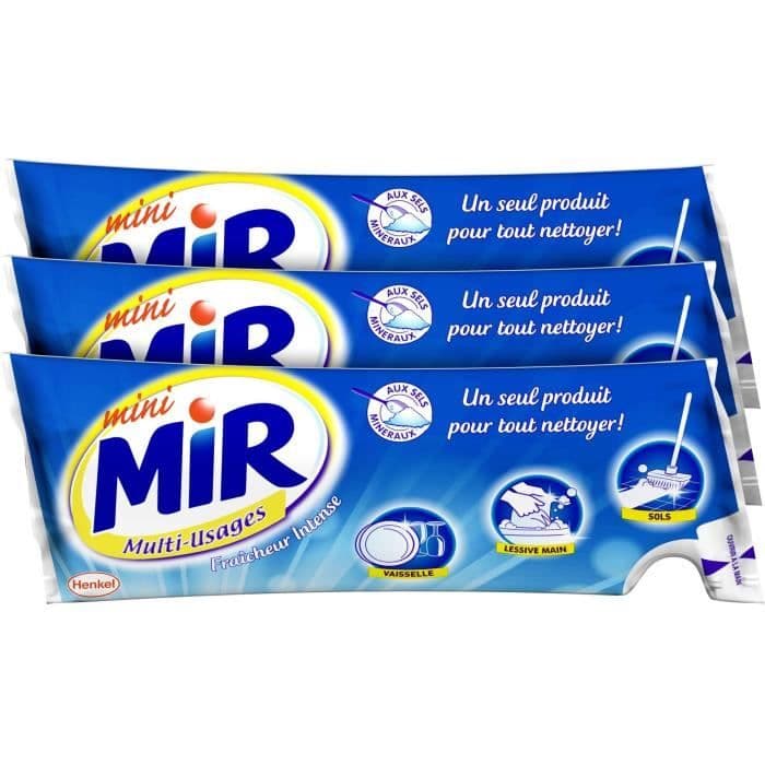 Mir Multi-use vaskevaskemiddel 3x250ml