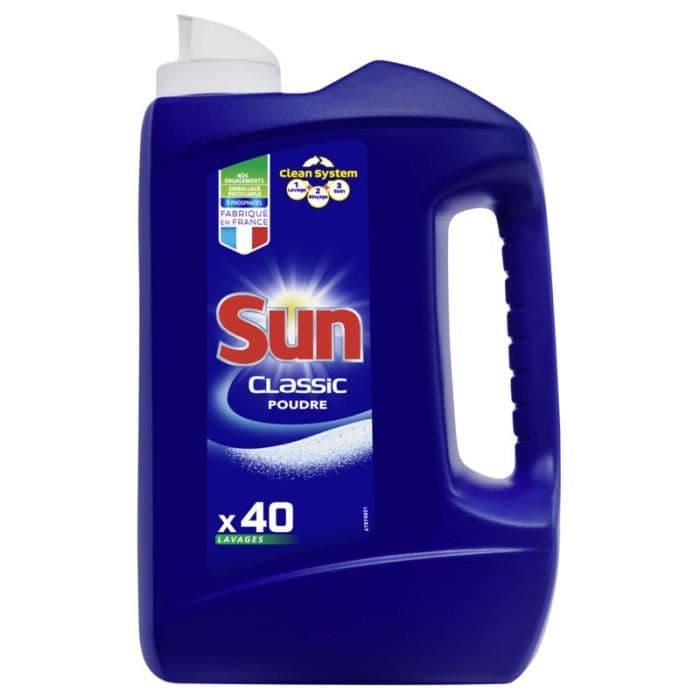 SUN Classic opvaskemiddelpulver - 1.235 kg