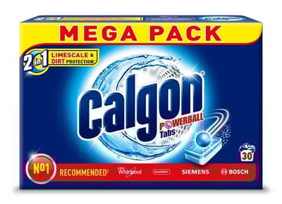 CALGON_Powerball Tabs tabletki do prania zmiękczające wodę 30szt
